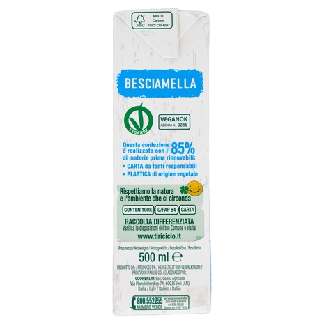 Hoplà Idee Veg Besciamella 500 ml